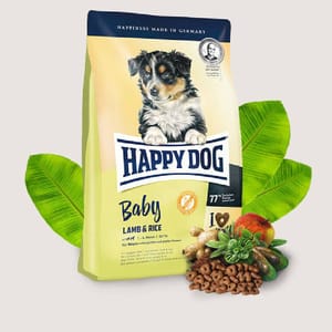 Happy Happy Dog Supreme Young 初生犬羊肉及飯配方  Baby Lamb & Rice 10kg 10kg  正面圖
