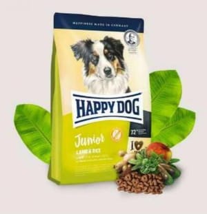 Happy Happy Dog Supreme Young 幼犬羊肉及飯配方 Junior Lamb & Rice 1kg 1kg 正面圖
