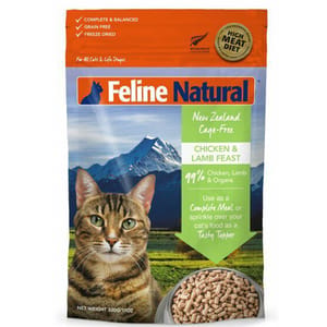 Feline Feline Natural 貓糧 雞肉羊肉盛宴 320g 320g  正面圖