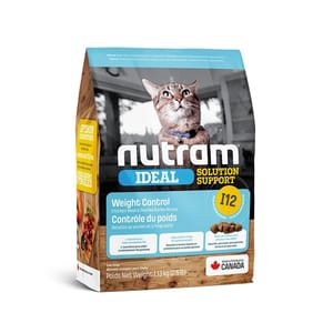 nutram nutram IDEAL紐頓 體重控制配方貓糧 I12 2kg 2kg  正面圖