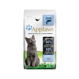 Applaws Applaws 貓糧 成貓專用 海魚三文魚配方 6kg 6kg  正面圖