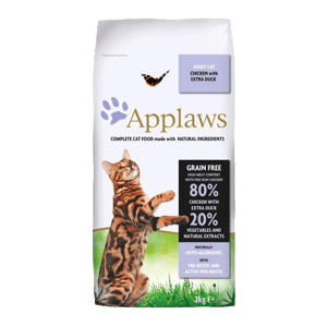 Applaws Applaws 貓糧 成貓專用 雞肉鴨肉配方 2kg 2kg  正面圖