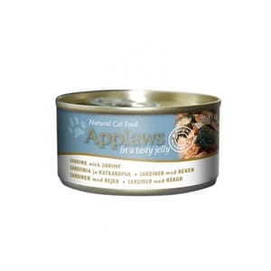 Applaws Applaws 貓罐頭 啫喱沙甸魚及蝦 Sardine With Shrimp In Jelly 70g 70g  正面圖