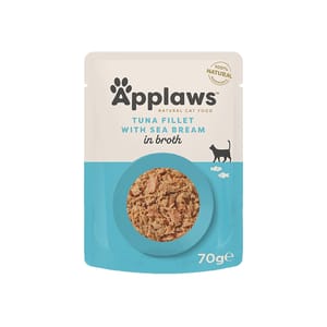 Applaws Applaws 貓濕糧 Cat Pouch 吞拿魚及鯛魚 Tuna with Seabream 70g 70g 正面圖
