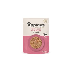 Applaws Applaws 貓濕糧 Cat Pouch 吞拿魚及太平洋蝦 Tuna with Pacific Prawn 70g 70g  正面圖