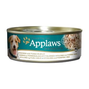 Applaws Applaws 狗罐頭 啫喱雞柳及吞拿魚 Chicken With Tuna 156g 156g  正面圖
