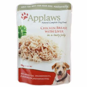 Applaws Applaws 狗餐包 啫喱雞肉及雞肝 Chicken with Liver 100g 100g  正面圖
