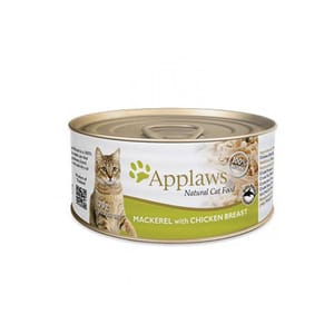 Applaws Applaws 貓罐頭 天然優質鯖魚及雞胸 Mackerel with Chicken 70g 70g  正面圖
