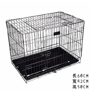 中型寵物籠 中型寵物籠 貓籠狗籠 顏色隨機 貓犬用 正面圖