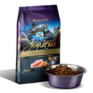 Zignature Zignature 全犬種無穀物 鯰魚配方 12.5lb 5lb  正面圖