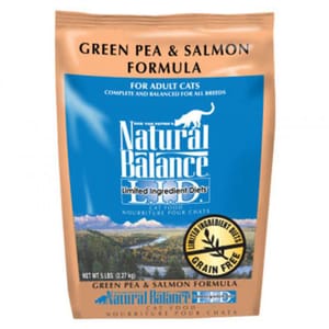 Natural Natural Balance雪山 貓糧 低敏無穀青豌豆三文魚成貓配方 L.I.D Green Pea & Salmon 5lb 5lb  正面圖