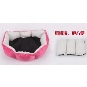 經典羊羔絨寵物睡窩 經典羊羔絨寵物睡窩  貓犬用 正面圖