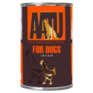 AATU AATU 狗罐頭 全配方狗用主食罐頭系列 90/10/0 雞肉全配方 400g 400g 狗用 正面圖
