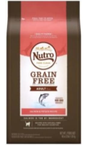 Nutro Nutro 無穀物成貓糧 低敏配方 三文魚及馬鈴著 3lb 3lb 正面圖