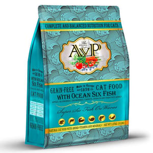 AVP愛威堡 AVP愛威堡 貓糧 無穀物全貓糧 深海六種魚配方 15lb 15lb  正面圖