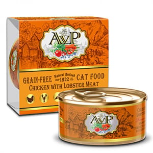 AVP愛威堡 AVP愛威堡 全貓主食罐 雞肉及龍蝦 Chicken With Lobster Meat 85g 85g  正面圖