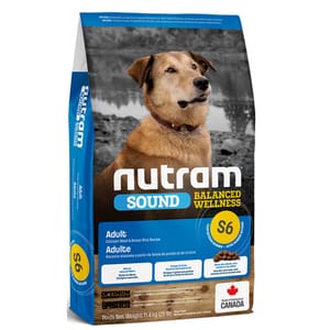 nutram紐頓 nutram紐頓 成犬配方 For Adult dogs S6 2kg 2kg  正面圖
