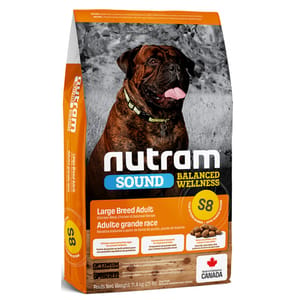 nutram紐頓 nutram紐頓 大型成犬配方 For Large Breed Adult S8 11.4kg 4kg 正面圖