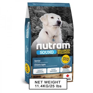 nutram紐頓 nutram紐頓 老犬配方 For Senior Dogs S10 2kg 2kg  正面圖