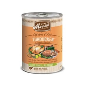 Merrick Merrick 無穀物狗罐頭 雞鴨火雞甜薯配方 Turducken 12.7oz 7oz 正面圖