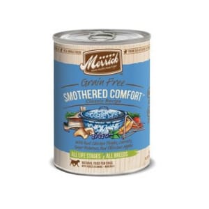 Merrick Merrick 無穀物狗罐頭 雞翼雞脾及甜薯配方 Smothered Comfort 12.7oz 7oz  正面圖