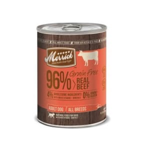 Merrick Merrick 無穀物狗罐頭 天然牛肉配方 96% Texas Beef 12.7oz 7oz  正面圖
