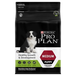 PURINA PURINA PROPLAN 冠能 狗糧 中型幼犬配方 雞肉 15kg 15kg  正面圖