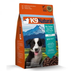 K9 K9 Natural 幼犬配方 Puppy 1.8kg 8kg  正面圖