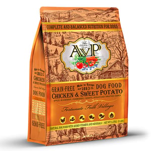AVP愛威堡 AVP愛威堡 狗糧 無穀物全犬糧 雞肉甜薯配方 25lb 25lb  正面圖