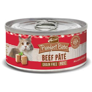 Merrick Merrick 無穀物牛肉肉醬貓罐頭 Beef Pate 5.5oz 5oz  正面圖