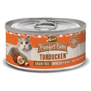 Merrick Merrick 無穀物火雞鴨肉雞湯肉粒貓罐頭 Turducken 5.5oz 5oz 正面圖