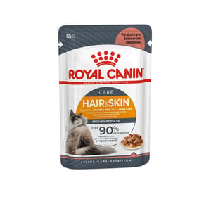 Royal Canin Royal Canin 法國皇家 貓濕糧 成貓亮毛及皮膚加護主食濕糧 85g 85g 正面圖