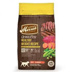 Merrick Merrick 全犬狗糧 無穀物體重控制配方 4lb 4lb 正面圖