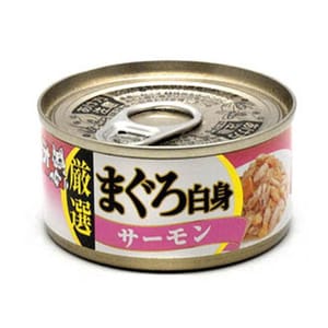 Mio三才 Mio三才 貓罐頭啫喱系列 吞拿魚三文魚 80g N06753 80g  正面圖