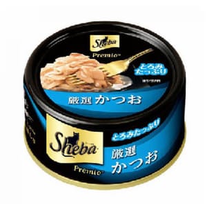 Sheba Sheba 日式貓罐頭 黑罐系列 鰹魚塊 75g 75g  正面圖