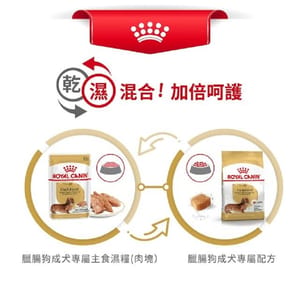 Royal Canin Royal Canin 法國皇家 狗濕糧 臘腸狗成犬專屬主食濕糧  85g 85g  包裝圖