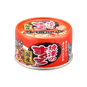 AIXIA AIXIA 愛喜雅 貓罐頭 燒津系列 雞肉吞拿魚及蟹柳 70g 70g  正面圖