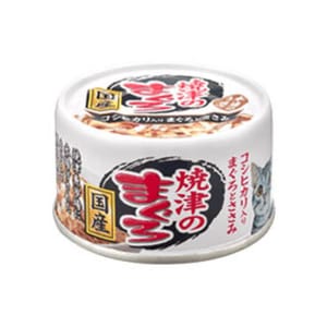 AIXIA AIXIA 愛喜雅 貓罐頭 燒津系列 雞肉吞拿魚及糙米 70g 70g 正面圖
