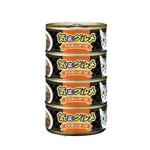 AIXIA AIXIA 愛喜雅 貓罐頭 気まグルメ 吞拿魚雞肉 155g 4罐入 155g  正面圖