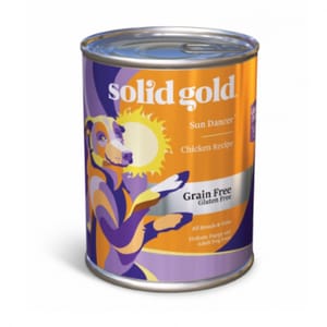 Solid Solid Gold 素力高 狗罐頭 無穀物低卡雞肉 13.2oz 2oz  正面圖