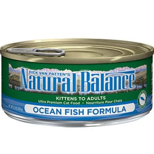 Natural Natural Balance雪山 全貓罐頭 海洋魚配方 Ocean Fish 3oz 3oz 正面圖