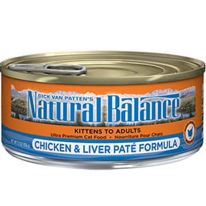 Natural Natural Balance雪山 全貓罐頭 雞肉及雞肝 Chicken & Liver 3oz 3oz 正面圖
