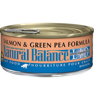 Natural Natural Balance雪山 全貓罐頭 無穀物三文魚青豆 Salmon & Green Pea 5.5oz 5oz 正面圖