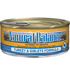 Natural Natural Balance雪山 全貓罐頭 火雞及內臟 Turkey & Giblets 3oz 3oz  正面圖