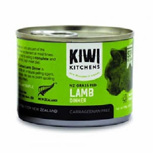 KIWI KIWI KITCHENS 主食貓罐頭 無穀物草飼羊主食配方 170g 170g 正面圖