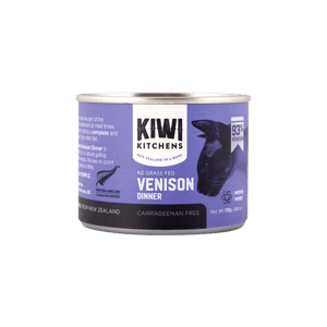 KIWI KIWI KITCHENS 主食貓罐頭 無穀物鹿肉配方 170g 170g 正面圖
