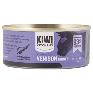 KIWI KIWI KITCHENS 主食貓罐頭 無穀物鹿肉配方 85g 85g 正面圖