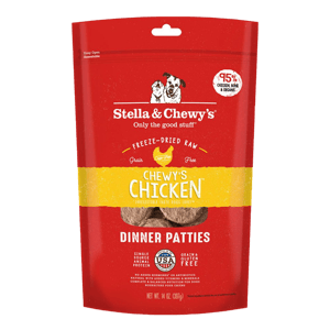 Stella & Chewy's Stella & Chewy's 狗糧 凍乾生肉主糧 籠外鳳凰 雞肉配方 5.5oz 5oz 正面圖