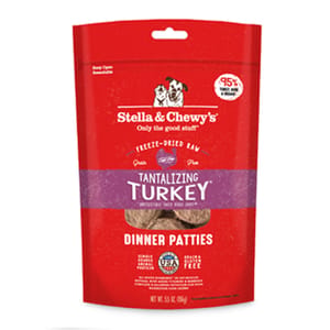 Stella & Chewy's Stella & Chewy's 狗糧 凍乾生肉主糧 火雞誘惑 火雞肉配方 14oz 14oz  正面圖