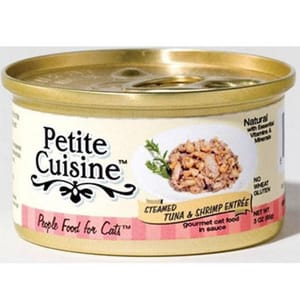 Petite Petite Cuisine 貓罐頭 吞拿魚大蝦 85g 85g 正面圖